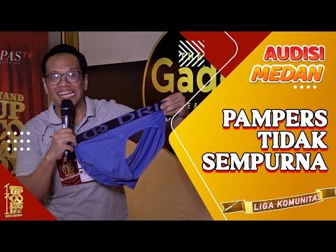 Stand Up Andro: Tukang Parkir Sehari 300ribu, Dosen Sehari 60ribu | Audisi SUCI Liga Komunitas