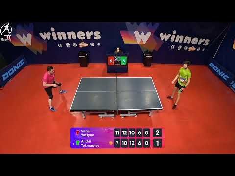 WINners League 20.02.2022  Yatsyna V. - Tokmachev A. 19:00