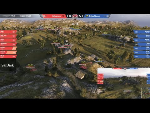 NAVI vs Hellraisers I THE MOST FURIOUS ESPORTS Rink World of Tanks (Remembering the Battle)