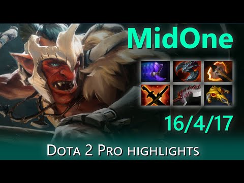 MidOne 16-4 Troll Warlord | Dota 2 Epic Pro Highlights