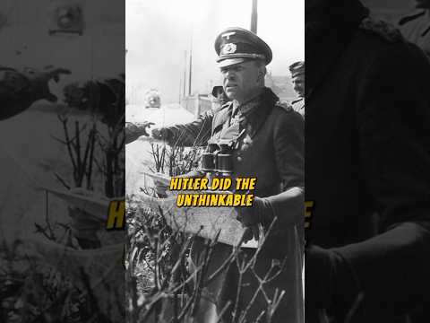 Hitler’s Fatal Mistake (According to Heinz Guderian) #historyfacts #historyshorts