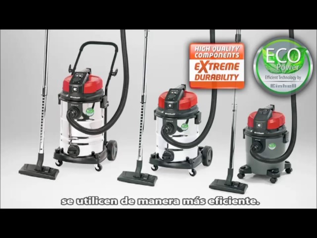 Aspirador Industrial Einhell TE-VC 2230 SAC 1150W Seco e Húmido Capacidade 30L Alergias video