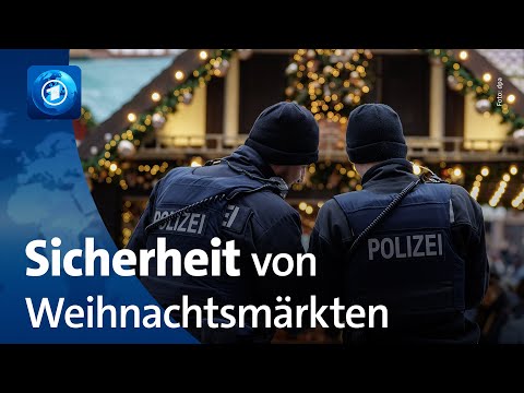 🌍  tagesschau24 Top-Thema, 12.11.2025 | Sicherheit auf Weihnachtsmärkten