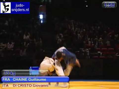 Judo 2009 Birmingham: Chaine (FRA) - Di Christo (ITA) [-73kg].