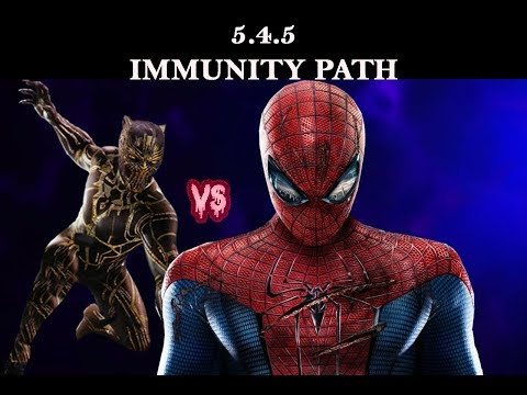 Killmonger VS OG Spiderman, Immunity 5.4.5