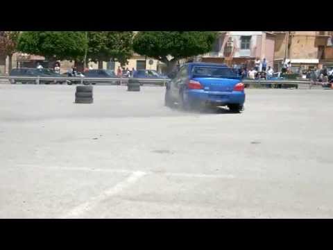 1° RADUNO SUBARU SICILIA Licata gymkana rally drift show MARCO PENDOLINO 3