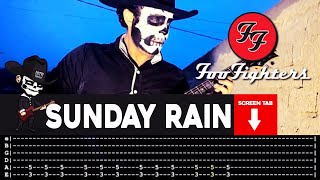 Foo Fighters - Sunday Rain (Guitar Cover by Masuka W/Tab)
