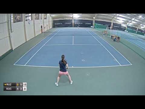 Ruzic Antonia v Kucmova Aneta - W40 Ricany (last points)
