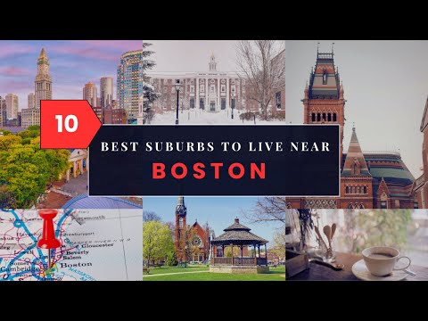 Top 10 Best Places to Live Near Boston in 2025 | Affordable Homes, Top Schools & Easy Commutes 🏡✨보스턴