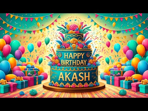 Happy Birthday Akash! 🎉 Celebrate your special day in Style!!!