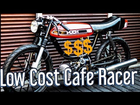 mini CAFE RACER Low Cost  (feat. puch magnum mk2)