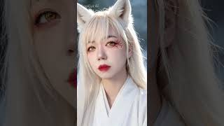 Nine-Tailed Fox Makeup #ai #capcut #クミホ #コスプレ #cosplay