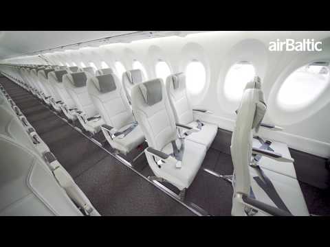 airBaltic Airbus A220-300 Updated Cabin Features