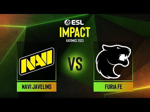 NAVI Javelins vs FURIA fe | Map 1 Nuke | ESL Impact Katowice 2023