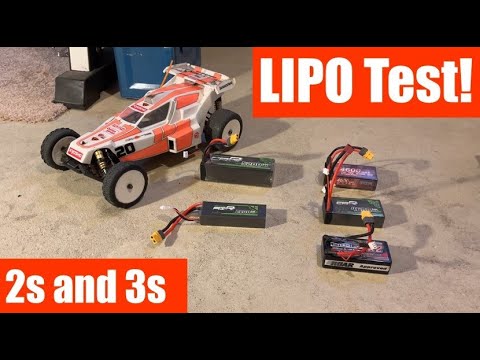 Ovonic, Awanfi, and Turnigy LIPO 2s and 3s Battery Test and Review