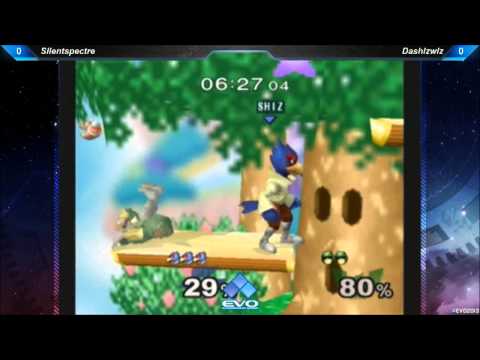 EVO 2013 Super Smash Bros. Melee QF - SilentSpectre vs DaShizWiz