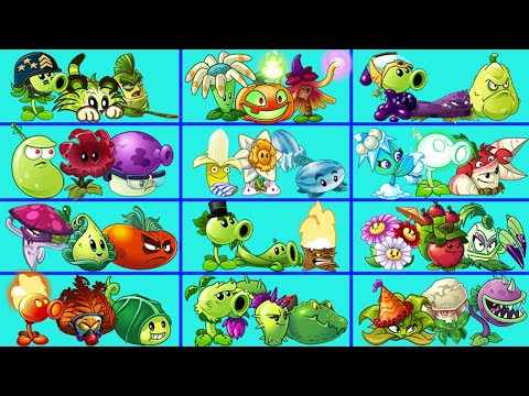 Tournament 12 Team Plant Vs Team 99 Plant - Which Team Will Win? - PvZ 2 Team Plants