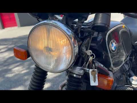 BMW R75/6 Cold Start and Features