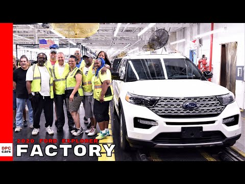 2020 Ford Explorer Factory At Chicago Plant