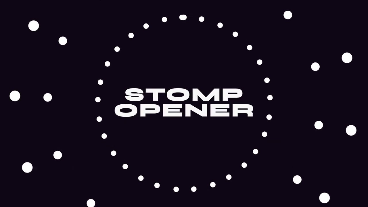Kinetic Stomp Typography | Energetic and Dynamic Text Animation After Effects Template