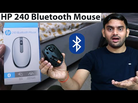 „Hewlett Packard“ (HP) „HP 240 Pike Sidabrinis“ „Bluetooth“ pelė video