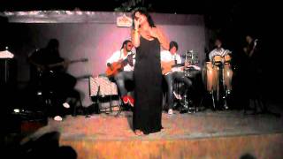 Tessanne Chin gives a rendition of "Unthinkable (I'm Ready)" @ Red Bones Blues Cafe