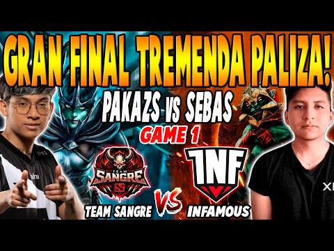 TEAM SANGRE vs INFAMOUS GAMING [GAME 1] BO3 - PAKAZS vs SEBAS - DREAMLEAGUE SEASON 28 DOTA 2