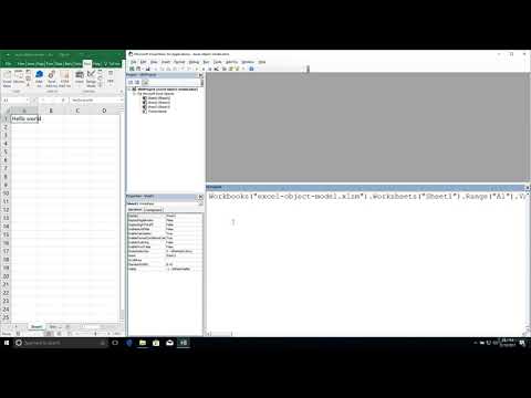 Fundamentals of Excel Object Model - Access Object from Collection by Name