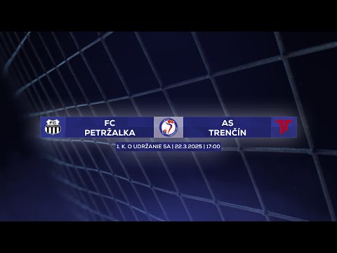 Demišport Liga 2024/2025 1.kolo o udržanie sa: FC Petržalka - AS Trenčín (zostrih)