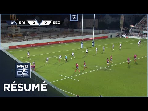 PRO D2 Saison 2023/2024 J02 - Résumé CA Brive-AS Béziers Hérault