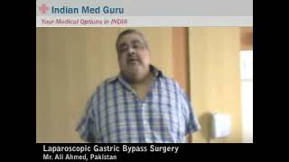 Ali Ahmed , Pakistan patient video testimonial India