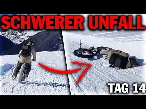 Schwerer Unfall beim Fahrrad fahren - Tag 14