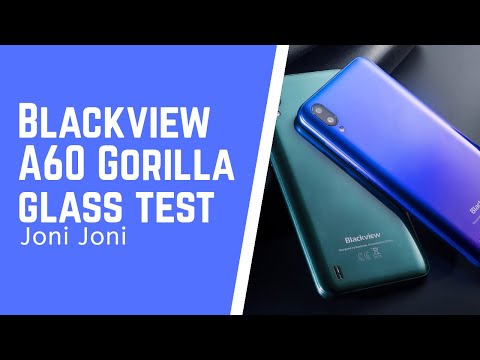 Blackview A60 Gorilla Glass 5 Test!