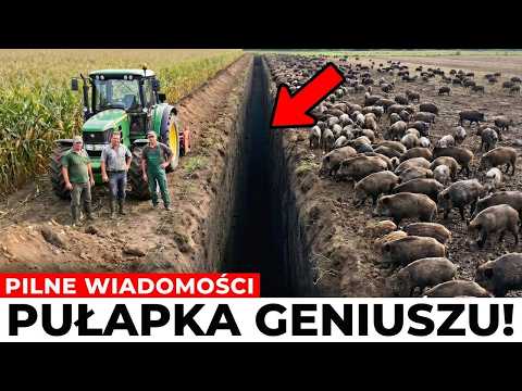 Rolnicy w końcu odkryli, jak zatrzymać dziki — trik jest genialny