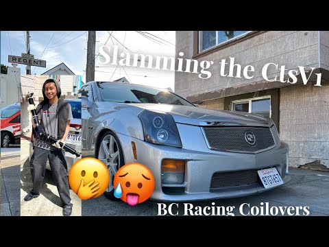 How to install BC Racing Coilovers on CtsV1 (Slammed Family Cruiser)