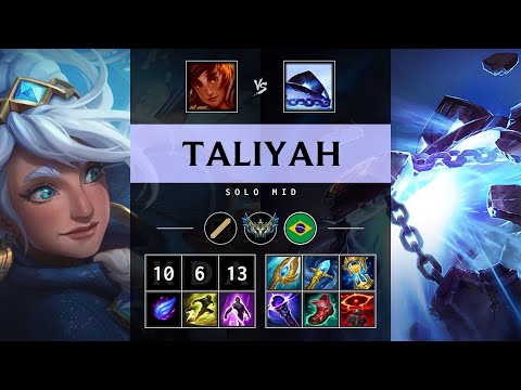 Taliyah Mid vs Xerath - BR Challenger Patch 25.20