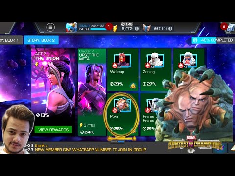 ACT 7.2.4 (Poke) EASY PATH COMPLETION | MARVEL CONTEST OF CHAMPIONS GAMEPLAY IN HINDI |