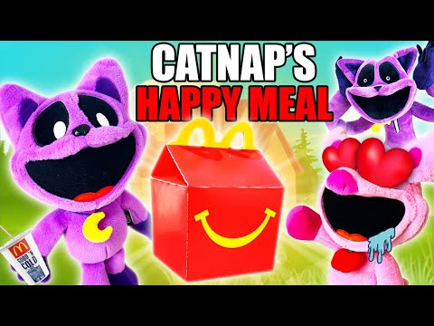 Smiling Critters Plush - Catnap's Happy Meal