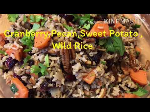 #Cranberry,Pecan,Sweet Potato,Wild Rice #144