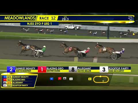 July 14, 2023 - Race 12 NJSS 2YOF 1st Leg