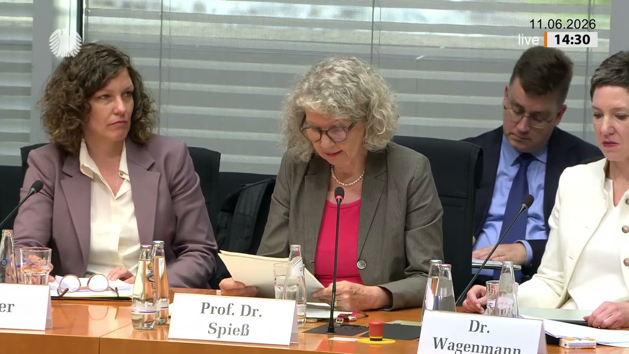 Prof. Dr. C. Katharina Spieß Corona Enquete-Kommission Arbeitswelt, soziale Sicherung und soziale Re