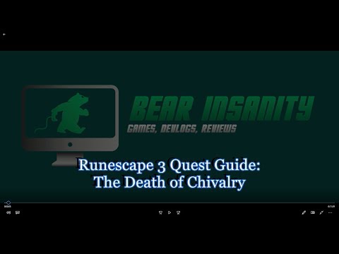 Runescape 3 Quest Guide: The Death of Chivalry