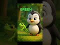 Colors With Pebble Penguin Shorts Childrensongs Nurseryrhymes