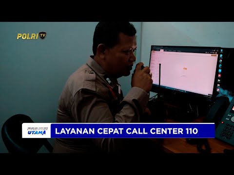 POLRES JEMBER RESPONS LAPORAN DARURAT MELALUI LAYANAN CEPAT CALL CENTER 110