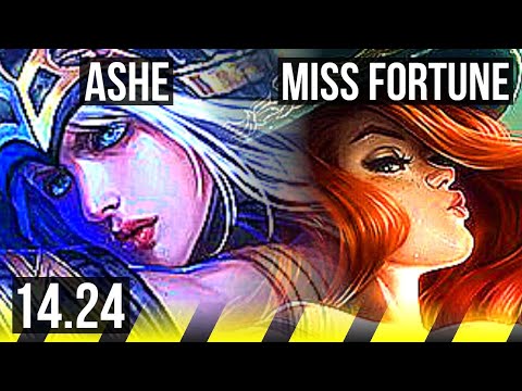 ASHE & Zed vs MISS FORTUNE & Elise (ADC) | KR Diamond | 14.24