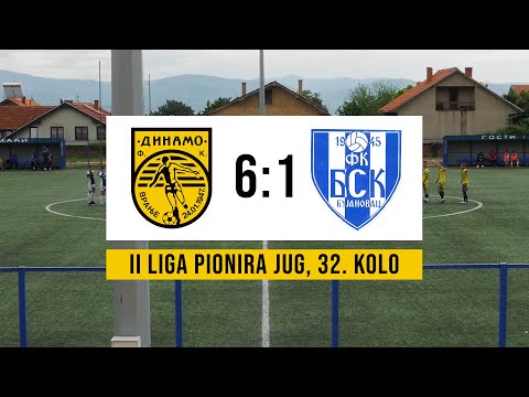DINAMO 6:1 BSK (II liga pionira Jug,  32. kolo)
