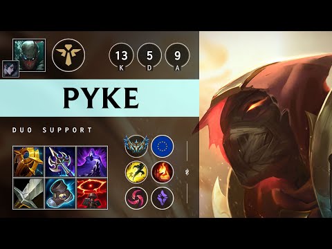 Pyke Support vs Lux: Vision Controller - EUW Challenger Patch 14.24