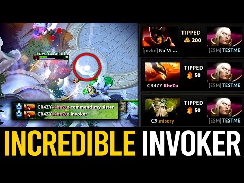 THIS MASTER TIER INVOKER WILL SURPRISE YOU THROUGHOUT THE GAME | Dota 2 Invoker