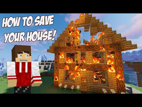 How to Stop your Minecraft House Burning Down