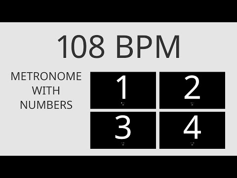 108 BPM Metronome - 4/4